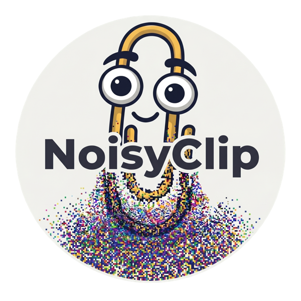 NoisyCLIP Logo